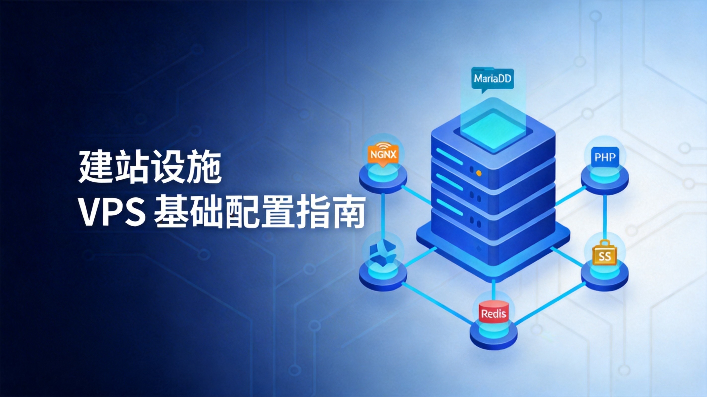 建站设施 VPS 基础配置指南：从零部署高性能 Web 服务器
