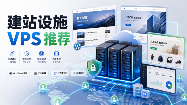 2026年建站设施VPS推荐：WordPress、企业官网、外贸独立站怎么选